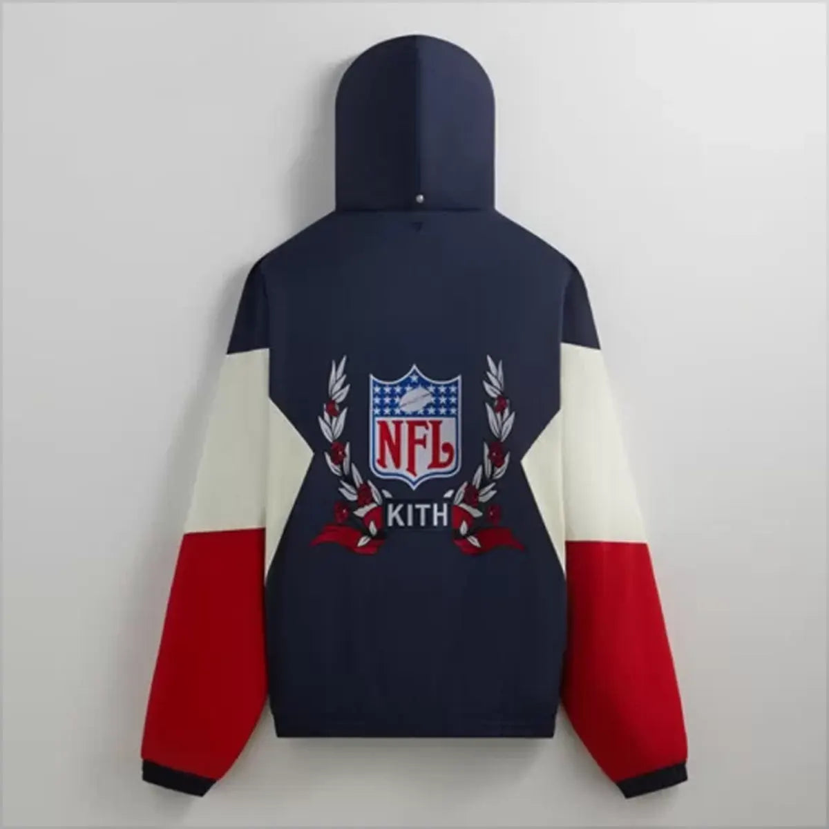 2024KithNewYorkGiantsQuarter-ZipAnorakJacketWithHood