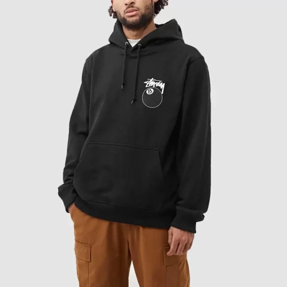 Stussy 8 Ball Black Hoodie