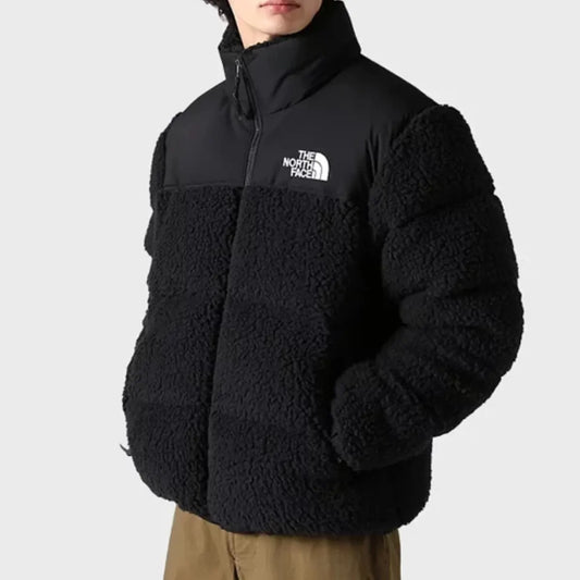 The North Face Nuptse Puffer Faux Shearling Coat