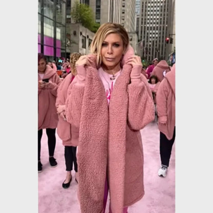 2024TodayShowJillMartinPinkSherpaNBAJacket-Copy