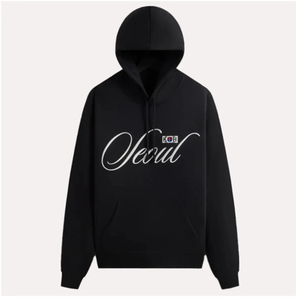 Kith Seoul Nelson Black Hoodie