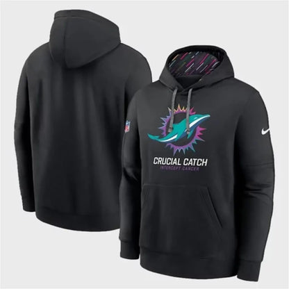 Miami Dolphins Crucial Catch Hoodie