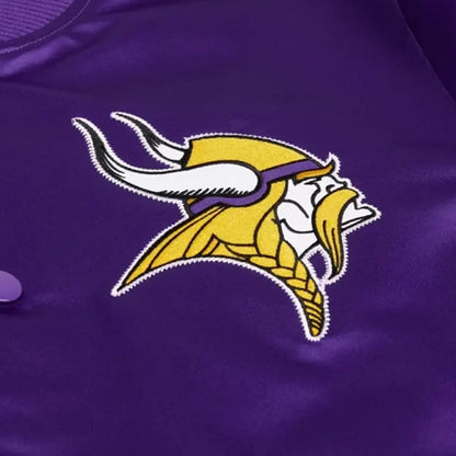 NFL2024HOMAGEXStarterMinnesotaVikingsPurpleJacket