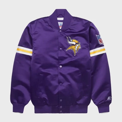 HOMAGE X Starter Vikings Satin Jacket