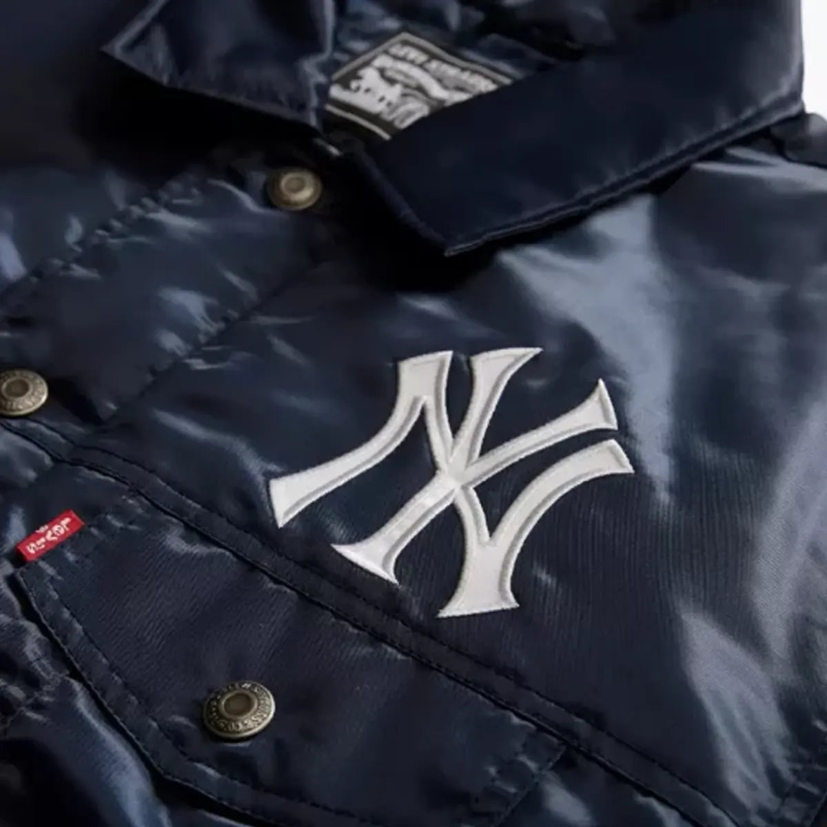 NewYorkYankeesBaseballTeamLevisxStarterNavyBlueJacket