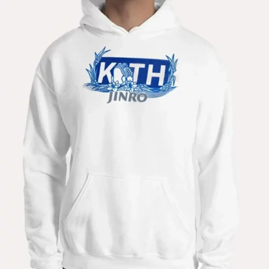 Pullover Kith Jinro White Hoodie