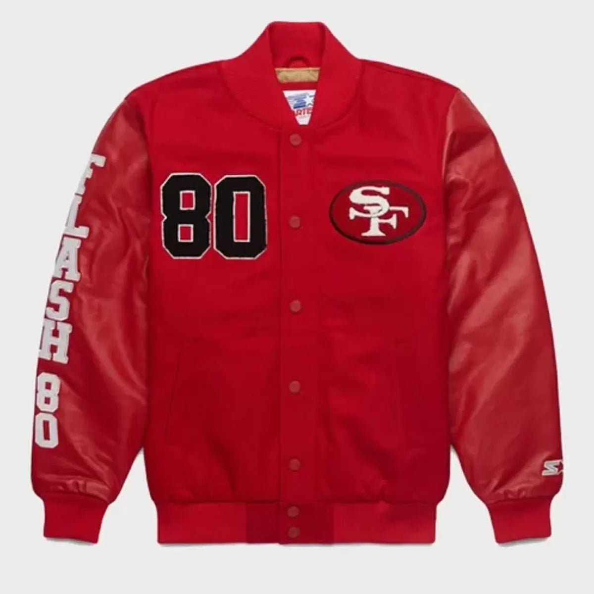 San Francisco Jerry Rice GOAT Varsity Jacket