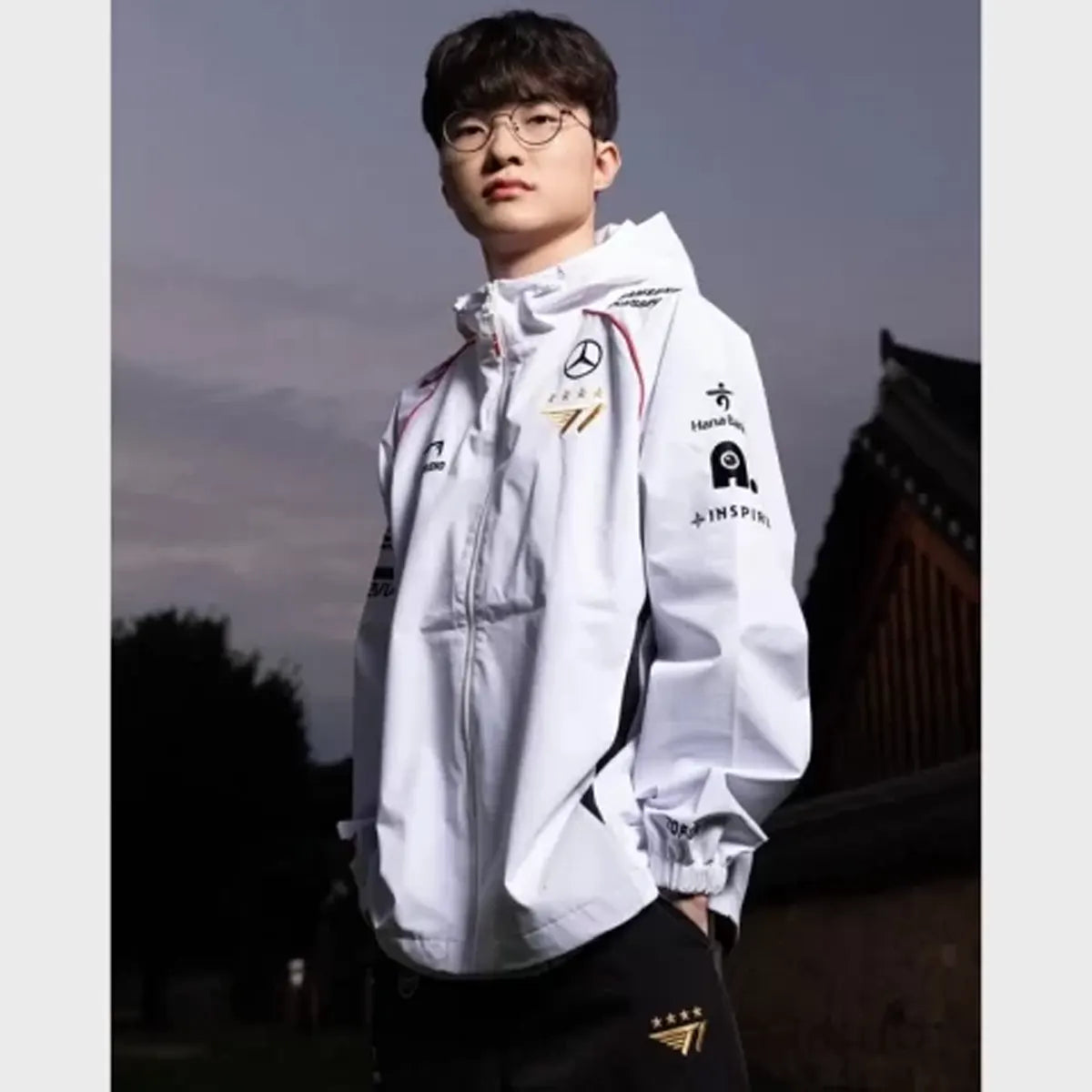 T1WorldsUniformWhiteJacket