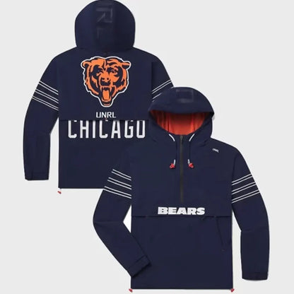 UnisexChicagoBearsUNRLNavyTrackJacket