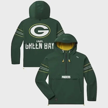 UnisexGreenBayPackersUNRLGreenTrackJacket