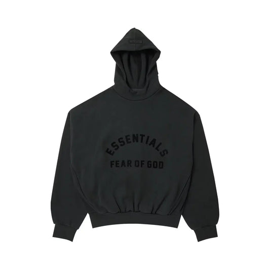 Black Essentials Hoodie