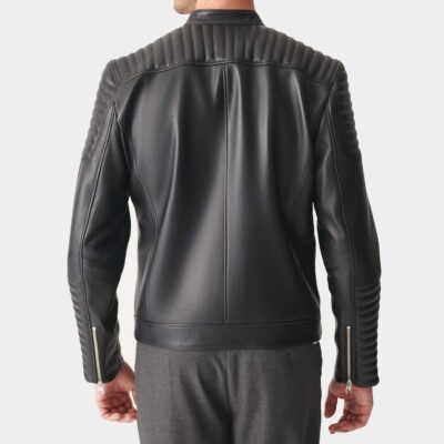 Black Biker Leather Jacket Realleathersjacket