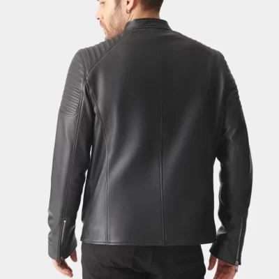 Motorcycle leather jacket fo rmen Realleathersjacket