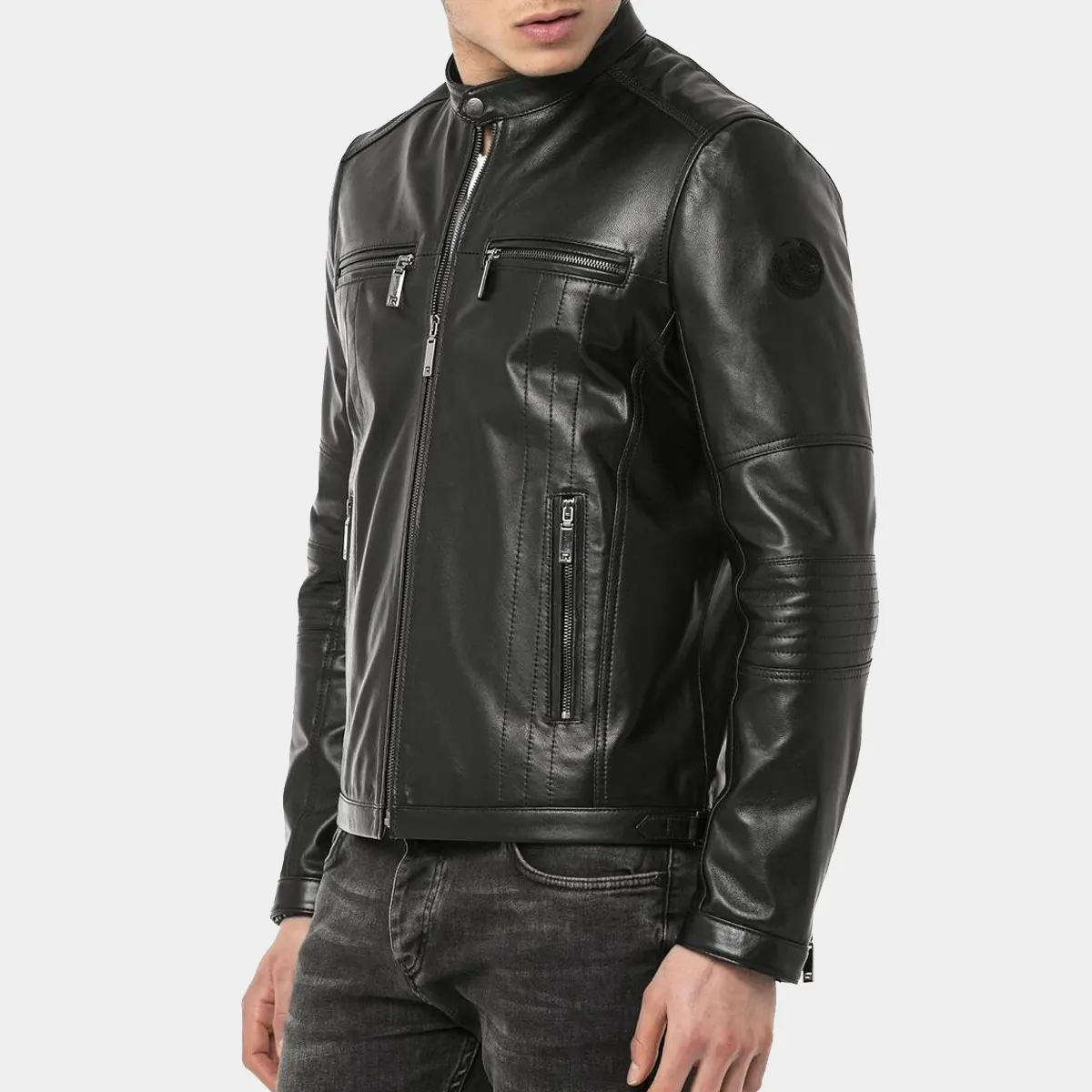 Motorcycle Leather Jackets Mens