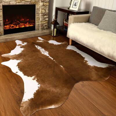 Premium-Quality-Cowhide-Rug-Immerse-Yourself-in-Timeless-Beauty-4.6-x-5.2-Feet