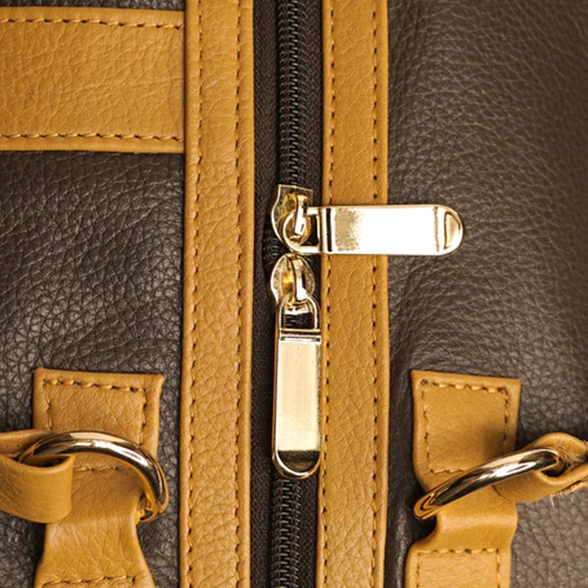 dark bown leather duffle bagTravel Duffle Bag, Gym Tote Bag (5)