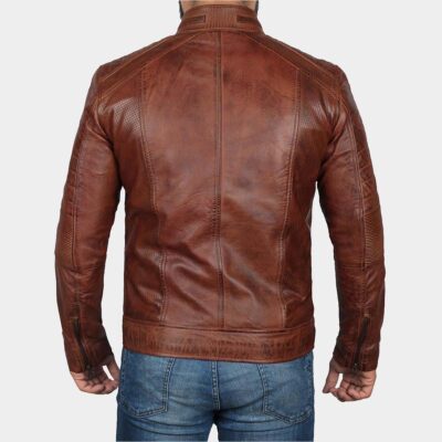 ChocolateBrown Leather Jacket Realleathersjacket