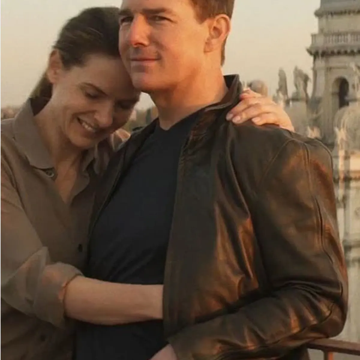 MISSION IMPOSSIBLE 7 TOM CRUISE LEATHER JACKET