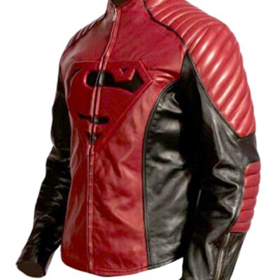 Halloween Smallville Superman Red Black Jacket