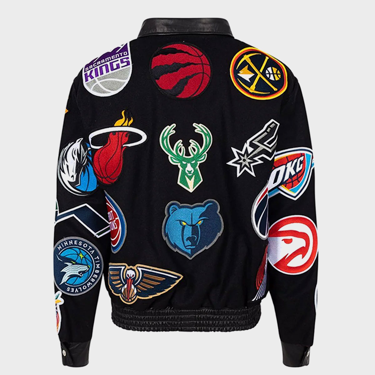 x-NBA-black-Collage-wool-jacket774dsd