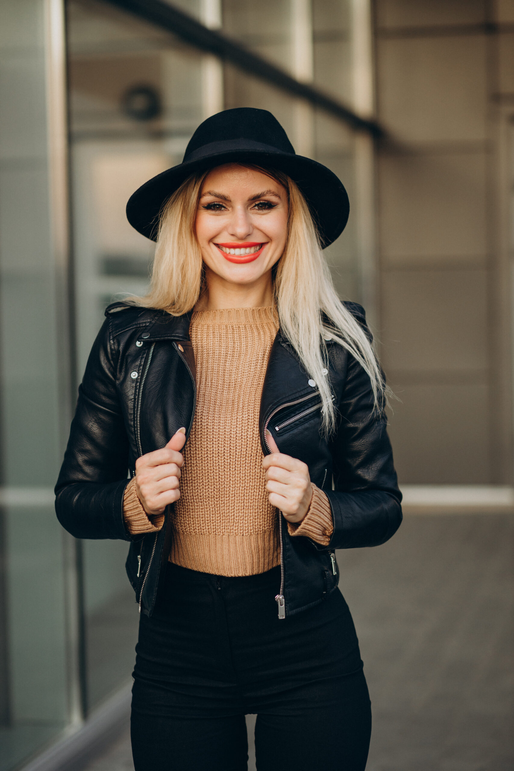 Women Leathers Jacket