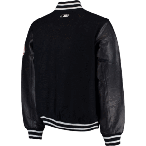Aaron Boone New York Yankees Majestic Varsity Jacket