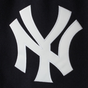 Aaron Boone New York Yankees Majestic Varsity Jacket