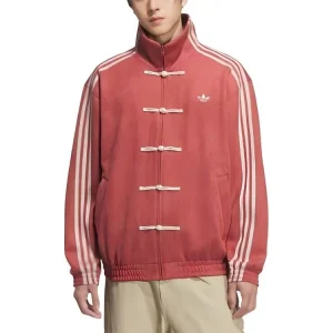 Adidas Chinese New Year Jacket The Snake Limited Red Jacket frony