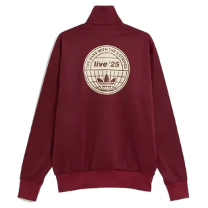 Adidas Oasis Maroon Track Jacket