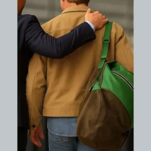 Brad Pitt Yellow Suede Leather Jacket