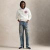 Chicago Cubs Polo Ralph Lauren White Fleece Hoodie