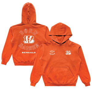 Bengals Born x Raised Orange Pullover Hoodie
