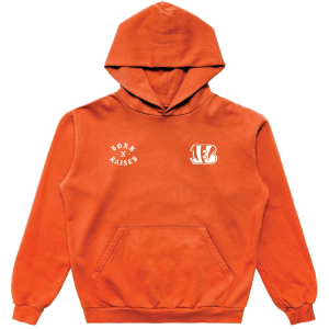 Cincinnati Bengals Born x Raised Orange Pullover Hoodie