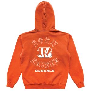 Cincinnati Bengals Born x Raised Orange Pullover Hoodie
