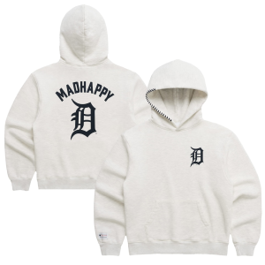 Detroit Tigers Madhappy Heavyweight Fleece Pullover Hoodie