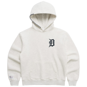 Detroit Tigers Madhappy x MLB Heather Gray Heavyweight Fleece Pullover Hoodie