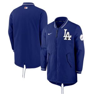 Los Angeles Dodgers Nike Dugout Performance Full-Zip Jacket - Deep Royal