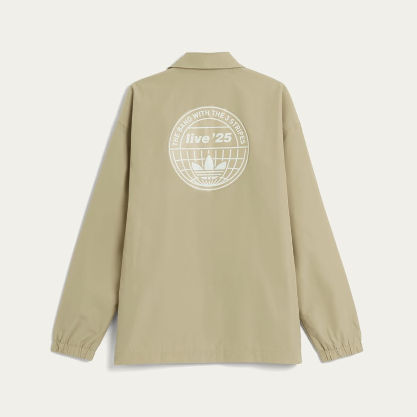 Men’s Adidas Oasis Khaki Coach Jacket