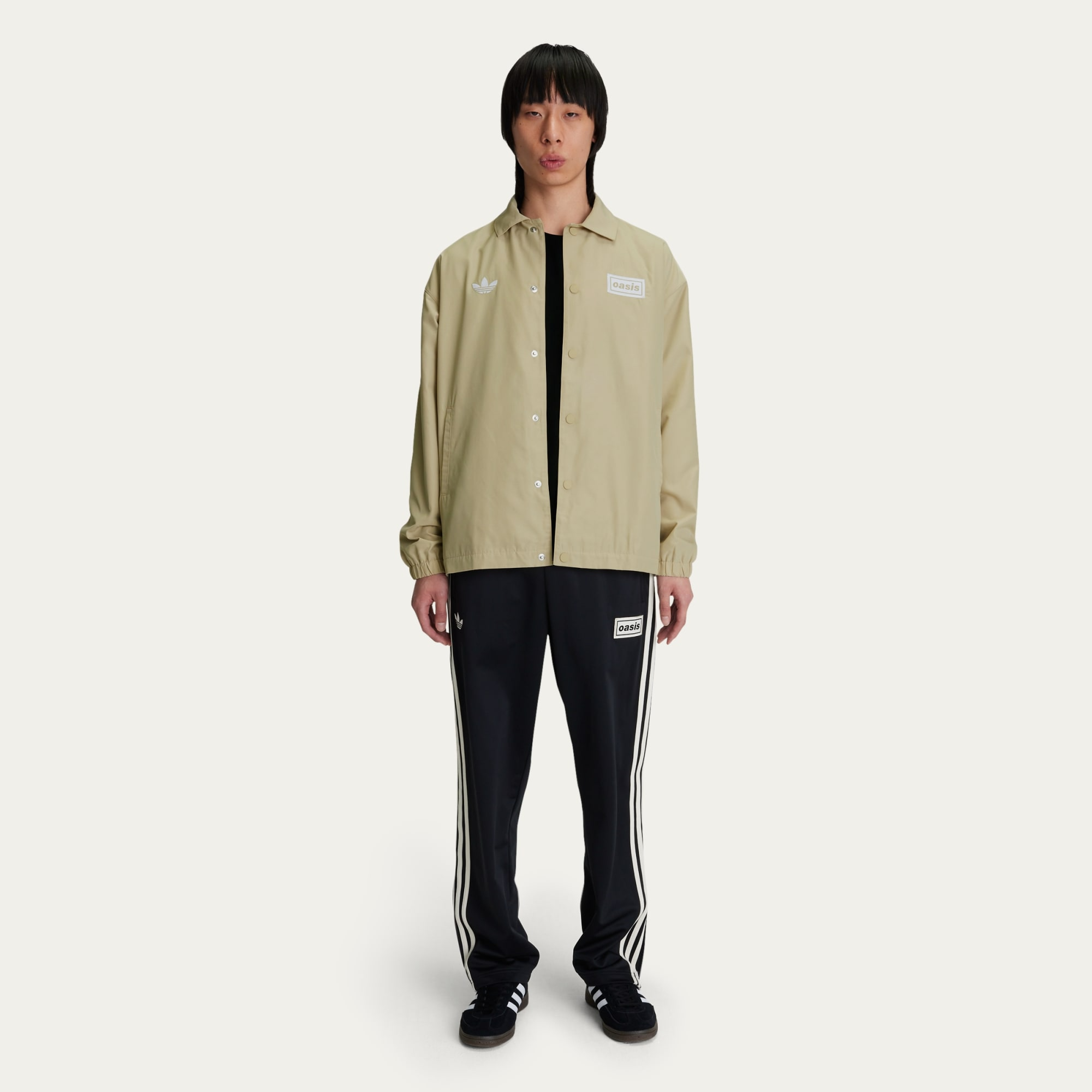 Men’s Adidas Oasis Khaki Coach Jacket