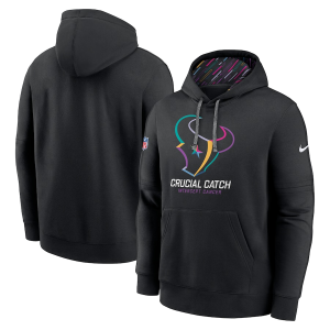 Houston Texans 2024 Crucial Catch Club Pullover Hoodie