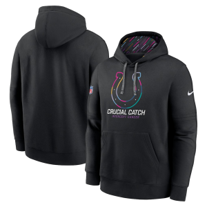 Men's Indianapolis Colts 2024 NFL Crucial Catch Club Pullover Hoodie