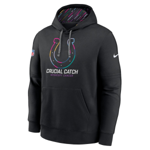 Men's Indianapolis Colts 2024 NFL Crucial Catch Club Pullover Hoodie