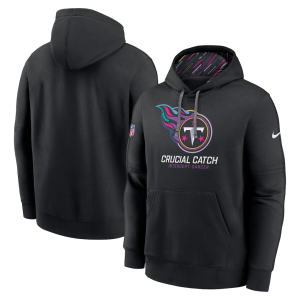 Men's Tennessee Titans 2024 Crucial Catch Club Pullover Hoodie