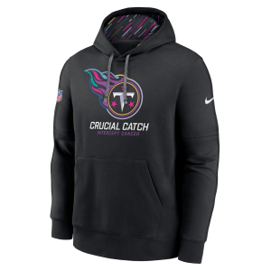 Men's Tennessee Titans 2024 Crucial Catch Club Pullover Hoodie