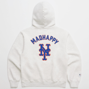 New York Mets Madhappy White Fleece Hoodie