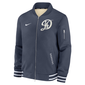  Dodgers Navy City Connect Bomber Jacket