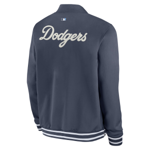  Dodgers Navy City Connect Bomber Jacket