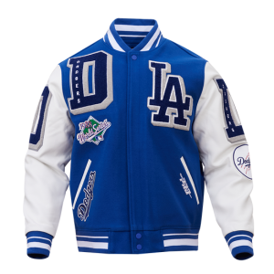 Men's Los Angeles Dodgers World Series Varsity Jacket