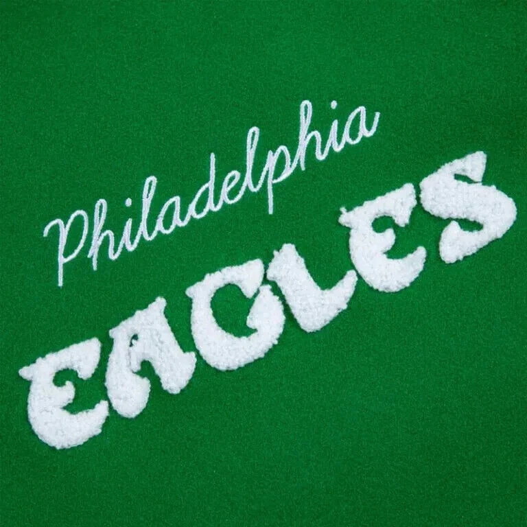 Philadelphia Eagles Go Birds Golf Wang Kelly Green Varsity Jacket