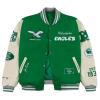 Philadelphia Eagles Go Birds Golf Wang Kelly Green Varsity Jacket